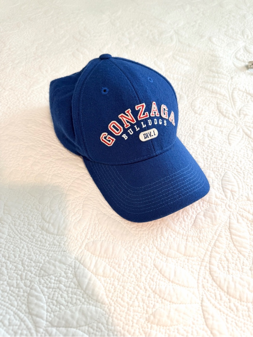 Vintage Nike Gonzaga Bulldogs Wool Embroidered Logo SnapBack Dad Hat Cap